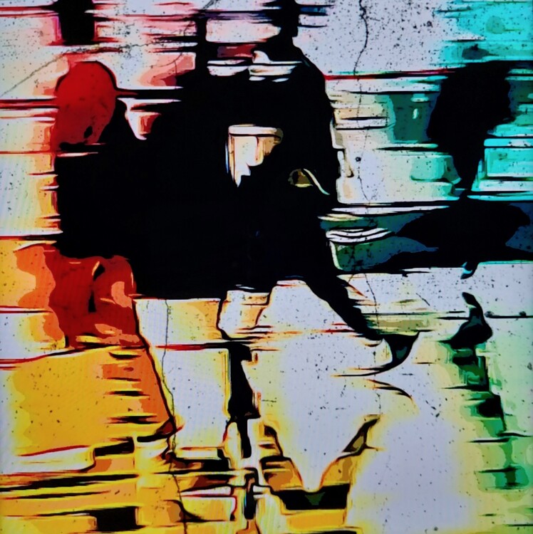 Plagát Abstract men