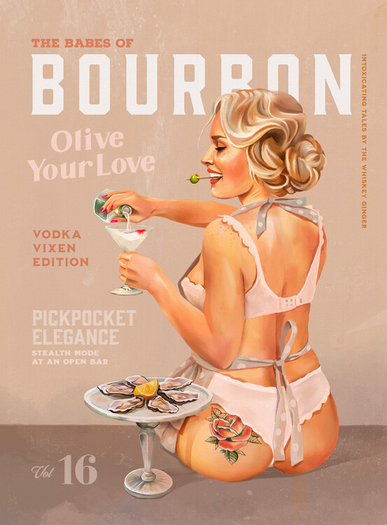 Canvas Print Babes of Bourbon Vol 9