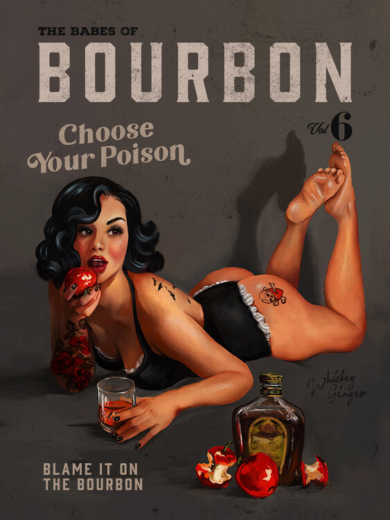 Canvas Print Babes of Bourbon Vol 5