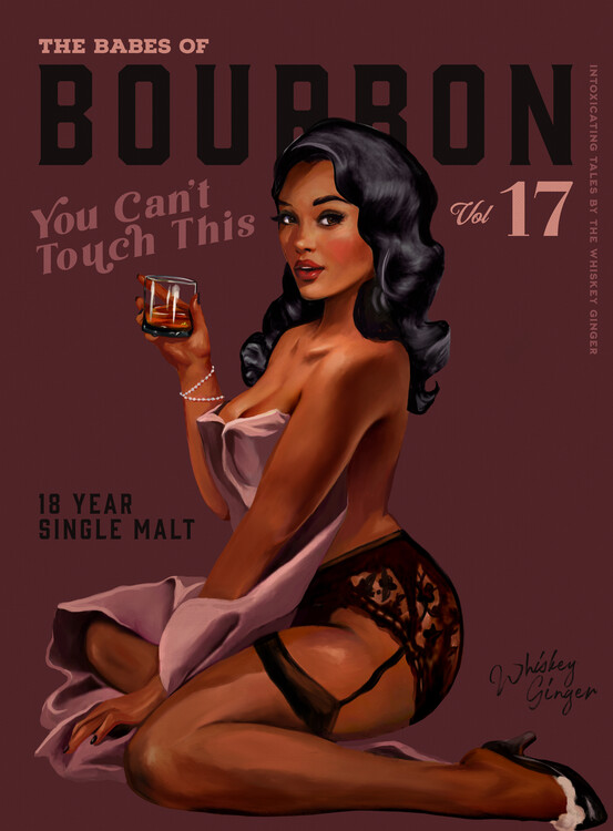 Canvas Print Babes of Bourbon Vol 6