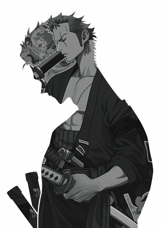 Canvas Print Anime Hero