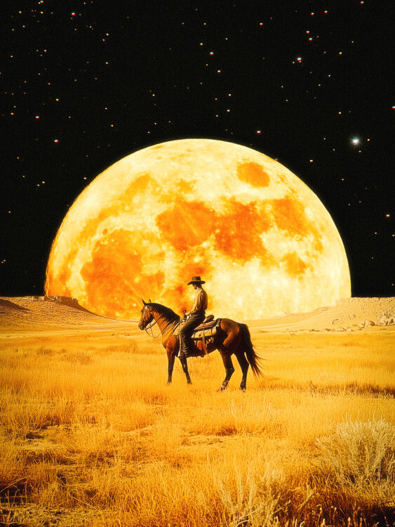 Poster Lunar Cowboy