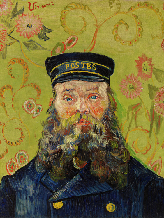 Плакат Portrait of the Postman Joseph Roulin, 1889