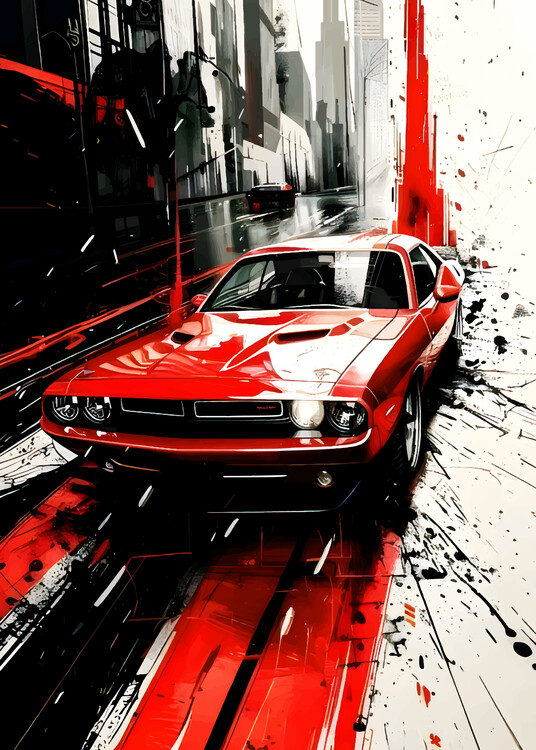 Poster ford mustang gt