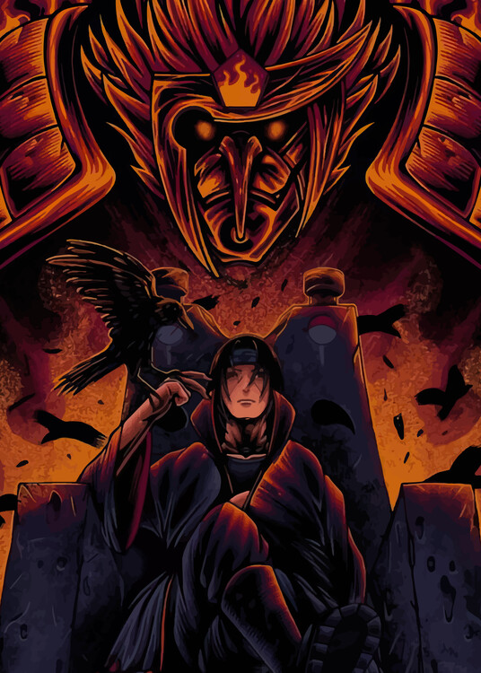 Canvas Print Itachi uchiha