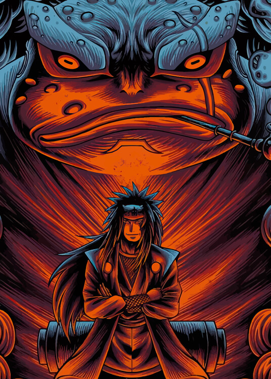 Poster Jiraiya sensei