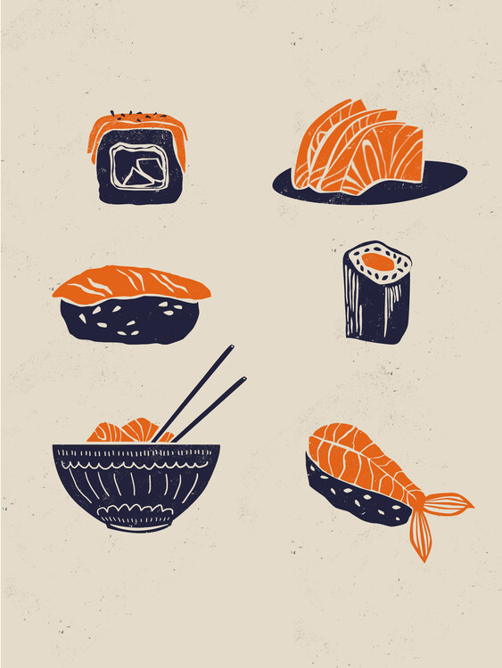 Poster Japanese Cuisine