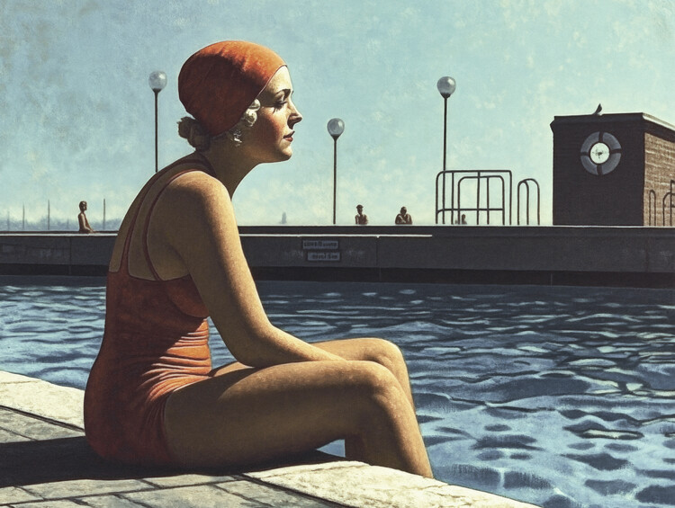 Плакат The Swimmer