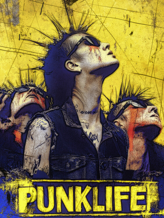 Poster Punk Life