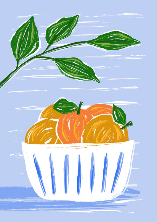 Poster Apples in Kitchen