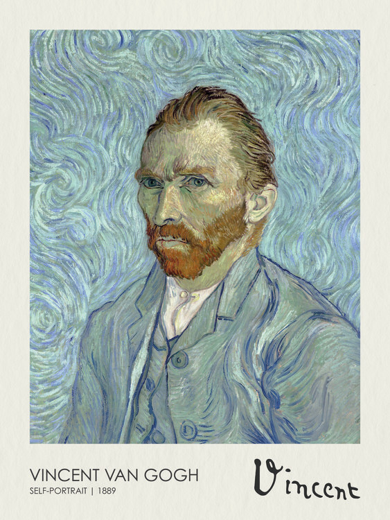 Canvas Print Self portrait (1889)