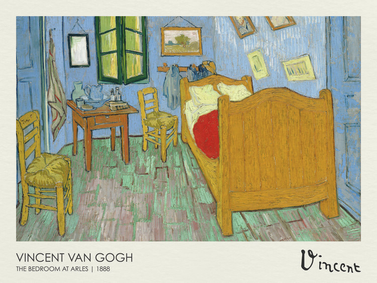 Poster The Bedroom at Arles (1889)