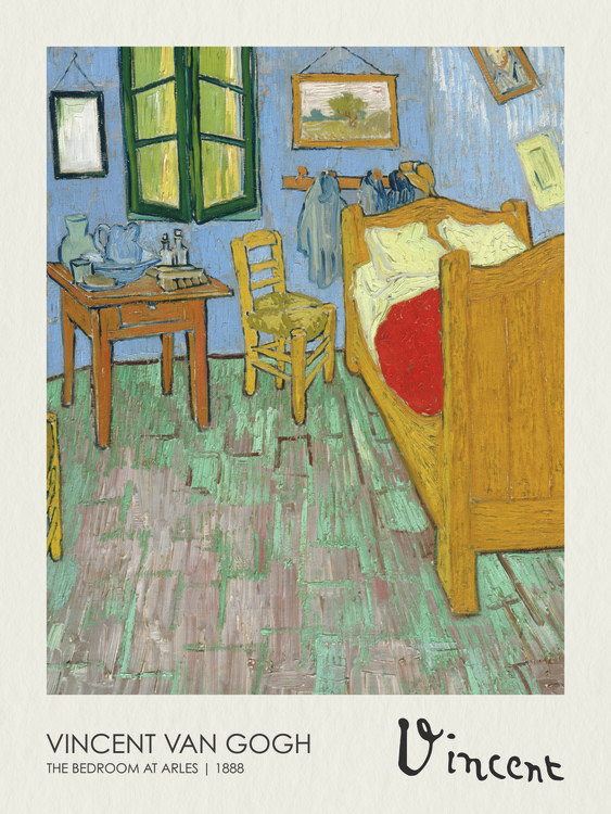 Poster The Bedroom at Arles (1889)