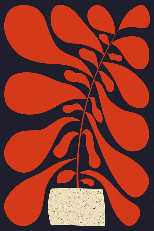 Poster Alisa Galitsyna - Lazy Plant