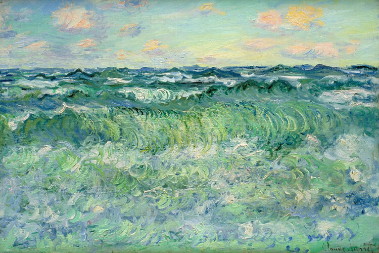 Canvas Print Marine Pourville (1881)