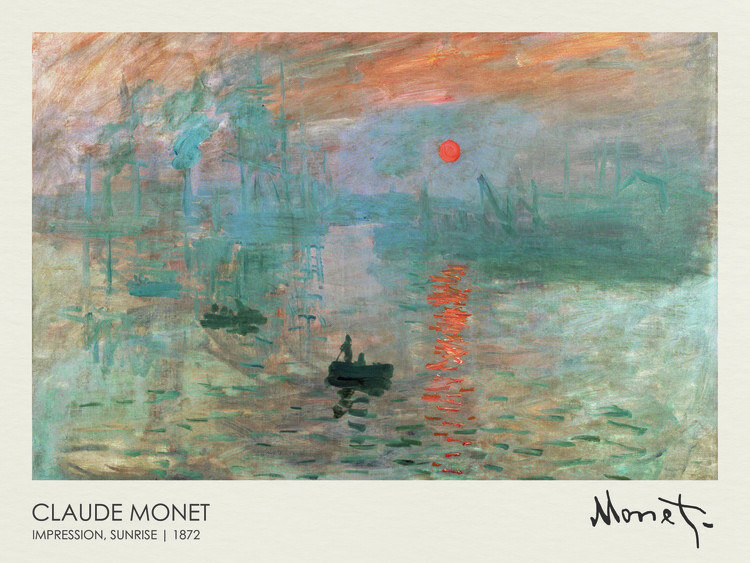 Poster Impression, Sunrise (1872)
