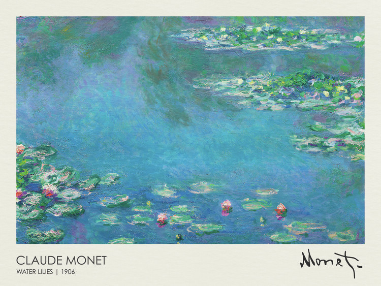 Плакат Water Lilies (1906)