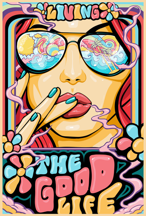 Poster the good life