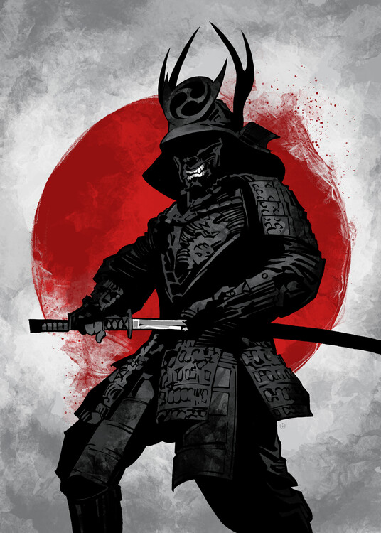 Poster Samurai Warrior