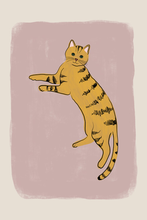 Poster Yellow Cat