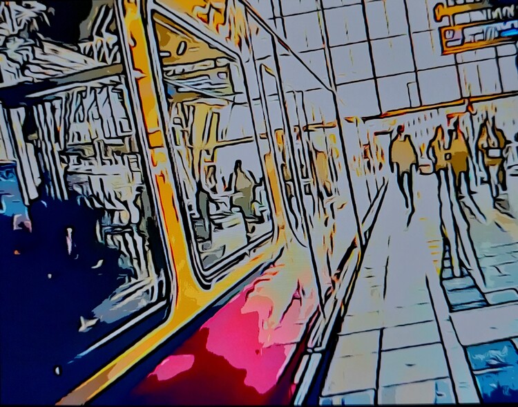 Plagát The station area