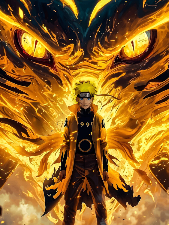 Canvas Print The Nine Tailed