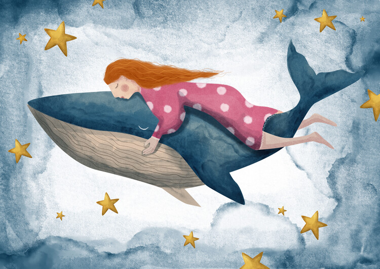 Poster Hugging The Whale