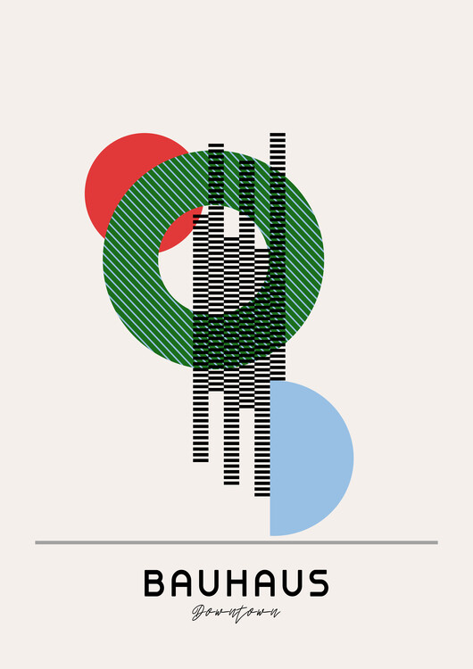 Plakat Bauhaus - Downtown