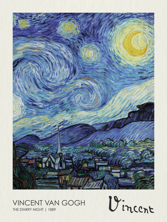 Canvas Print Starry Night