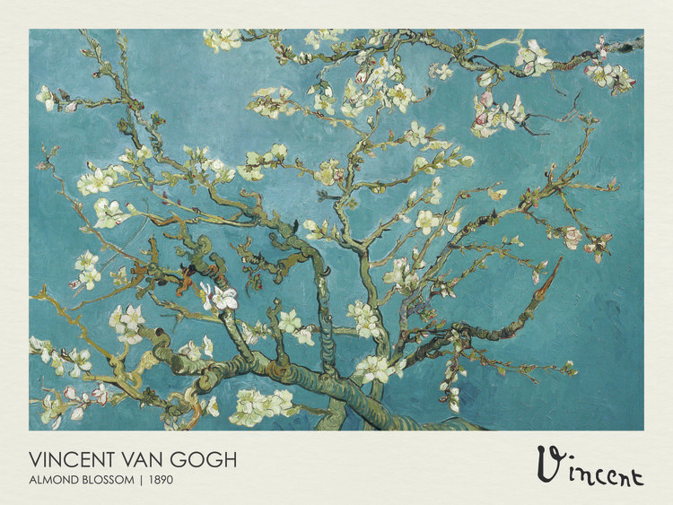 Sticker Almond Blossom (1889)