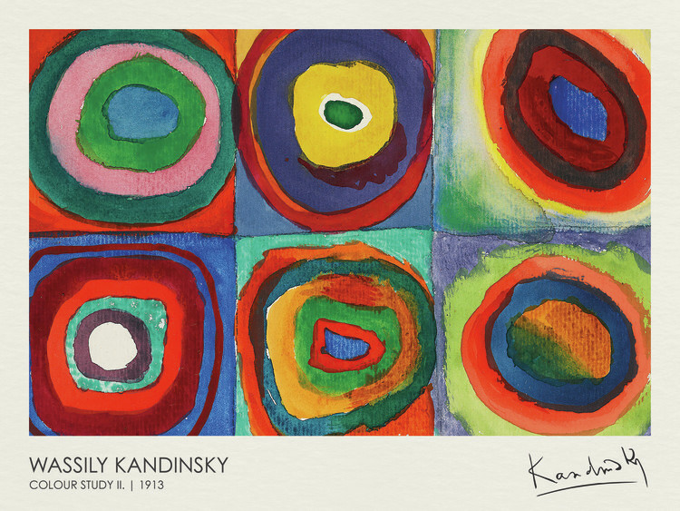 Poster Colour Study II. (1913)