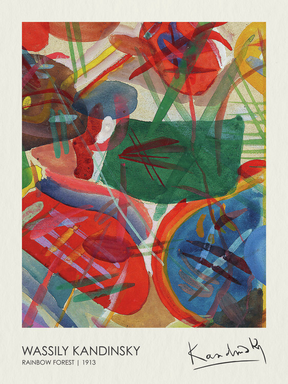 Poster Rainbow Forest (1913)