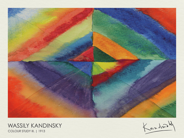 Poster Colour Study III. (1913)