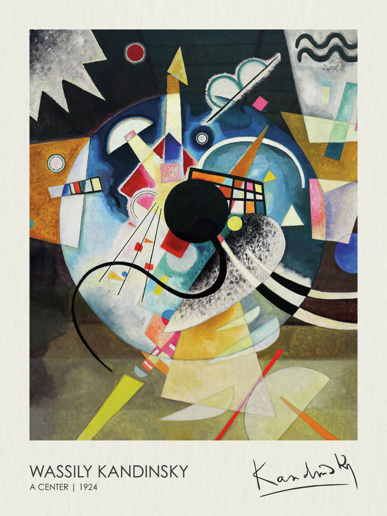 Canvas Print A Center (1924)