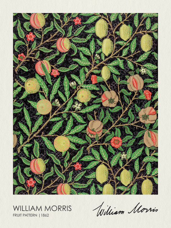 Poster Fruit Pattern (1862)