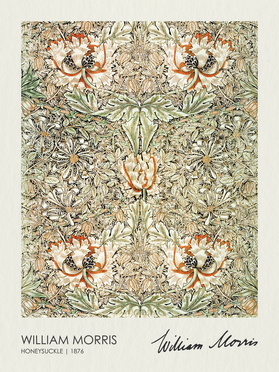 Canvas Print Honeysuckle (1876)