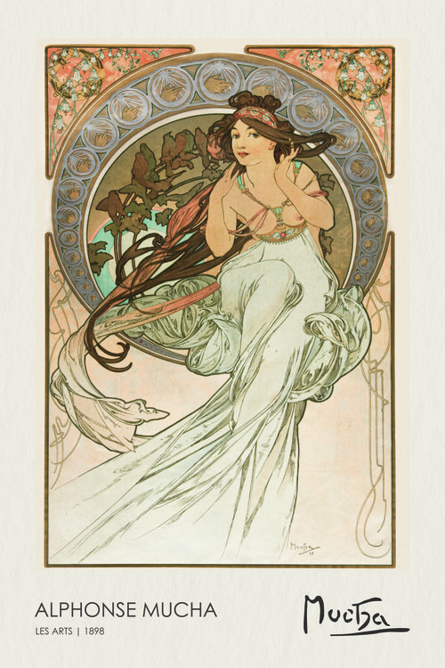 Poster Les Arts (1898)