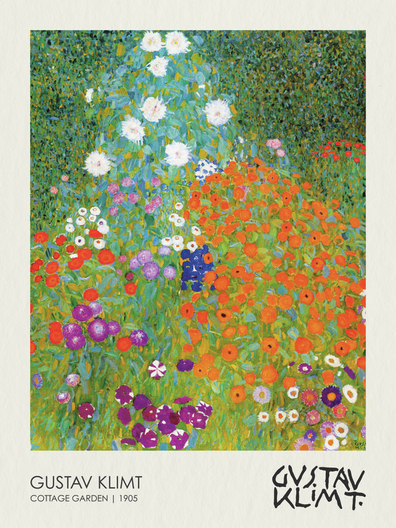 Poster Cottage Garden (1905)