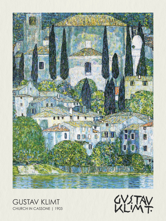 Poster Church in Cassone (1903)