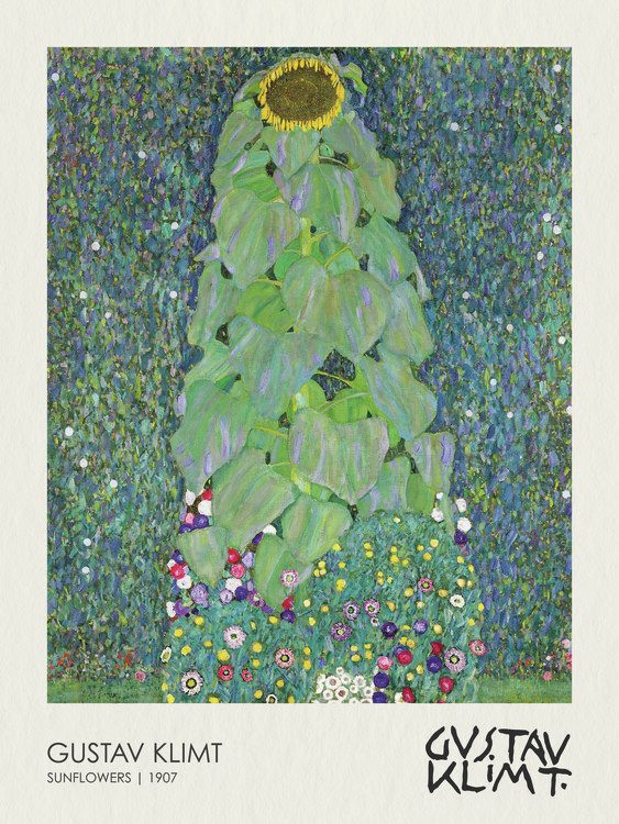 Poster Sunflowers (1907)