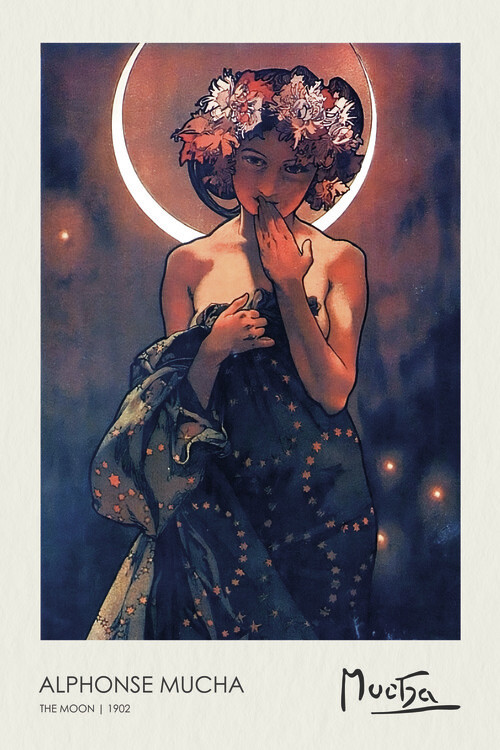 Poster The Moon (The Moon and The Stars Series) 1902