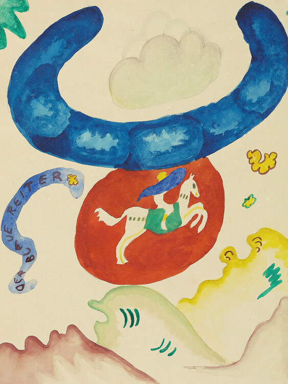 Poster Design for the Blue Rider (1911)