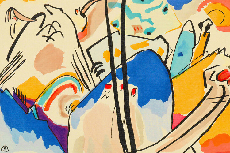 Poster The Blue Rider (1914)