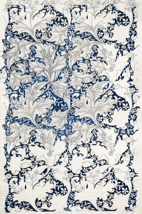 Poster Wallflower Pattern (1890)
