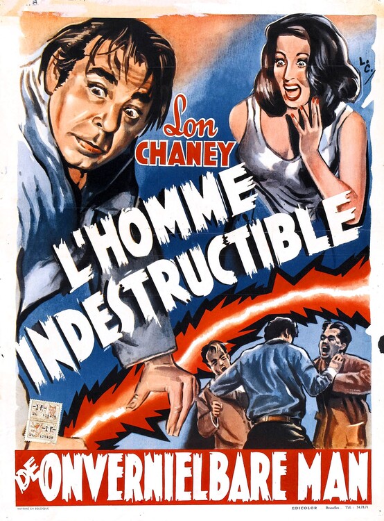 Poster Indestructible Man 04