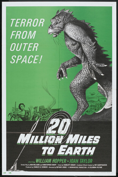 Obraz na plátně 20 Million Miles To Earth