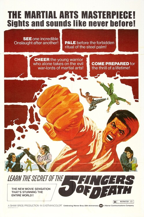 Poster 5 Fingers Of Death