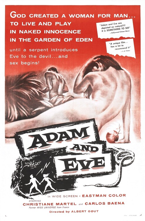 Plakát Adam And Eve