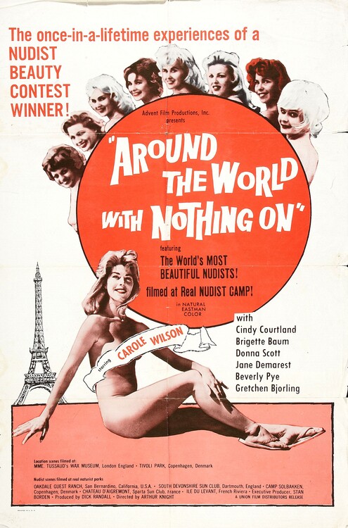 Obraz na plátně Around The World With Nothing On
