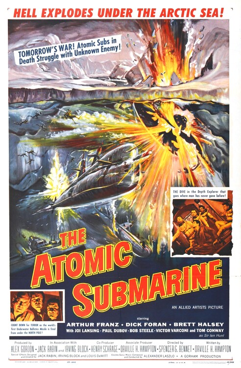 Poster Atomic Submarine